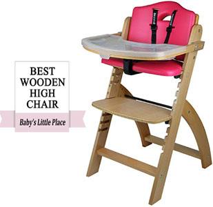 Best high chairs for babies - Abiie Beyond wooden high chair Review