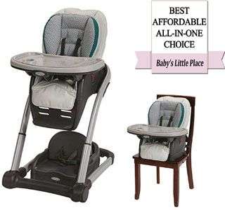 Best high chairs for babies - Graco Blossom 6-in-1 convertible high chair seating system Review