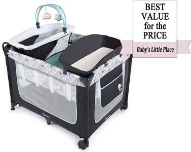 Best value for the price: Ingenuity Smart and Simple Portable Playard with Changing Table