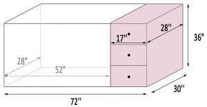 Best combo cribs: Graco Remi's measurements