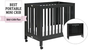 Best rated mini portable crib: Babyletto Origami