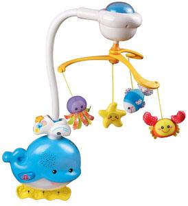 Best baby crib mobiles: best responsive mobile_Vtech baby soothing ocean slumbers mobile