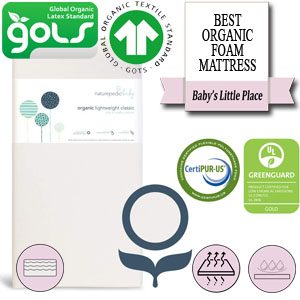 The Best organic foam crib and toddler mattress - Naturepedic