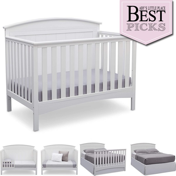 Best Farmhouse Cribs with Arched Back-Panel | Best Budget Buy
