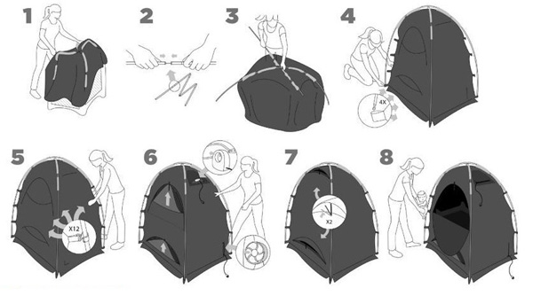 Best Pack ‘N Play Blackout Tents | SlumberPod Assembly