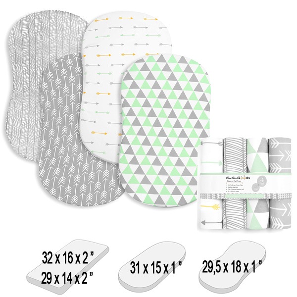 Best Package of 4 Bassinet Sheets